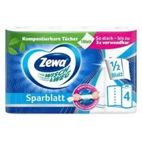 Zewa Küchenrolle Wisch & Weg Sparblatt 2-lagig 4 Rollen