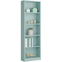Habitdesign Kinderbücherregal I-Joy 52 x 180 x 25 cm grün