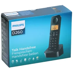 PHILIPS Telefon D2601B/01