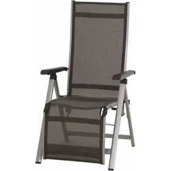 Siena Garden Tesoro Relaxsessel Aluminium/Ranotex®-Gewebe - Silber