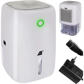 ruhhy Raumentfeuchter Luftentfeuchter Schlafzimmer Entfeuchter Elektrisch 800ml 16439 - Weiß