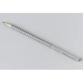 Faber-Castell Bleistift Grip 2001 B silber