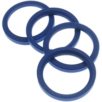 4X Zentrierringe 72,0 x 57,1 mm Blau Felgen Ringe Made in Germany