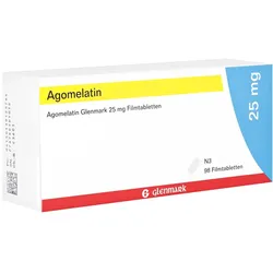 Agomelatin Glenmark 25 mg Filmtabletten 98 St
