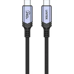 Unitek Kabel USB Unitek USB-C - USB-B 2 m Czarny (C14110GY-2M) (2 m, USB 3.2), USB Kabel