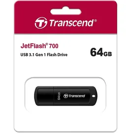 Transcend JetFlash 700 64GB schwarz USB 3.0