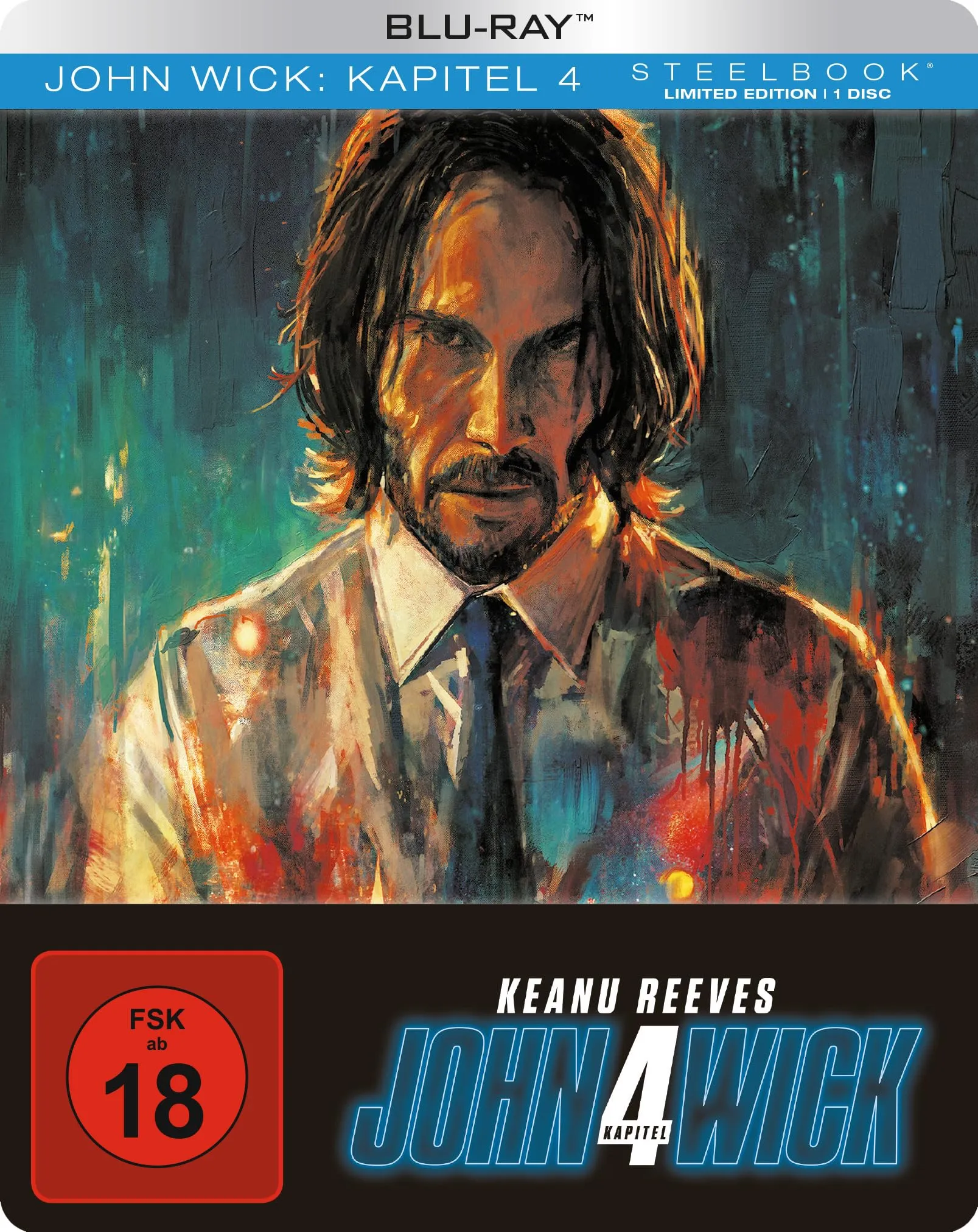 John Wick: Kapitel 4 - Steelbook [Blu-ray] (Neu differenzbesteuert)