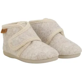 En Fant Slippers Wool Hook and Loop Beige 26