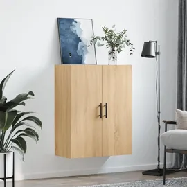 vidaXL Hängeschrank, Sonoma Eiche, Holz, Strukturbuche, 2 Fächer, Rechteckig, 69.5x90x34 cm, Badezimmer, Badezimmerschränke, Hängeschränke
