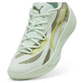 Puma All Pro Nitro Basketballschuhe, Größe:8.5 - Grün