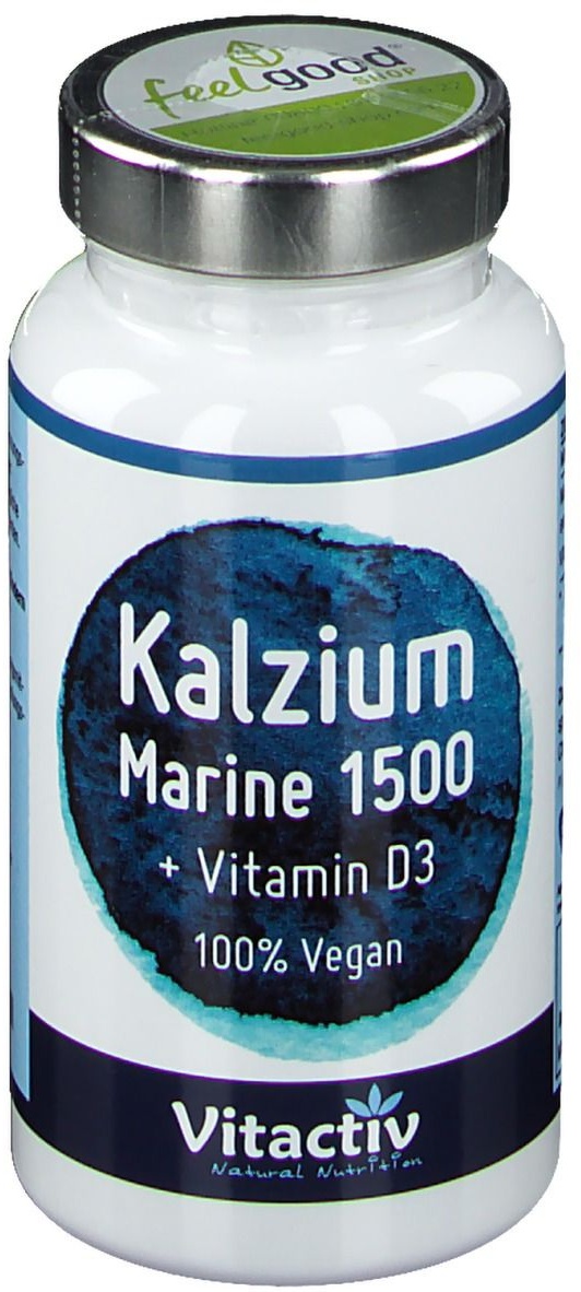 Vitactiv - Calcium Marin Kapseln 60 St