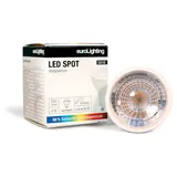 euroLighting LED Spot GU10, 6,5 W, 600 lm, 2700 K, Ra95, Vollspektrum