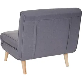 Mendler Schlafsessel HWC-D35 Stoff 0 x 0 x 0 cm Grau