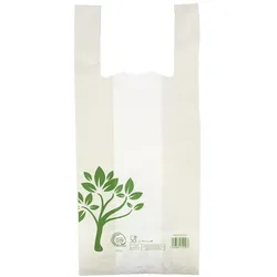Hemdchenbeutel Home Compost “Be Eco!” 35x50cm 17,5μm (1.000 Stück)