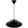 Nordlux Carmen 1-flg. Ø 45 cm rund schwarz