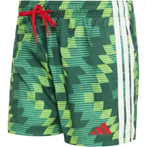 adidas Football-inspired Graphic 5 Inch Herren Badehose, grün
