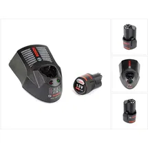 Bosch Starter-Set 12 V 1 x 3,0 Ah Akku + Ladegerät