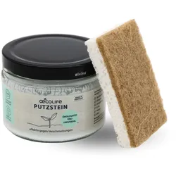 Putzstein Set mit Schwamm
