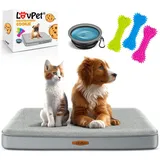 Lovpet Hundekissen Cookie M 76 x 51 cm grau