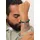 KUZZOI Armband Herren aus Resin Kugel grün 19 cm