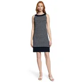 Betty Barclay Sommerkleid Dunkelblau/Weiß 44