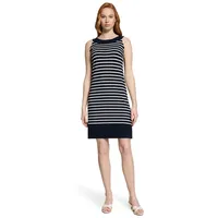 Betty Barclay Sommerkleid Dunkelblau/Weiß 44