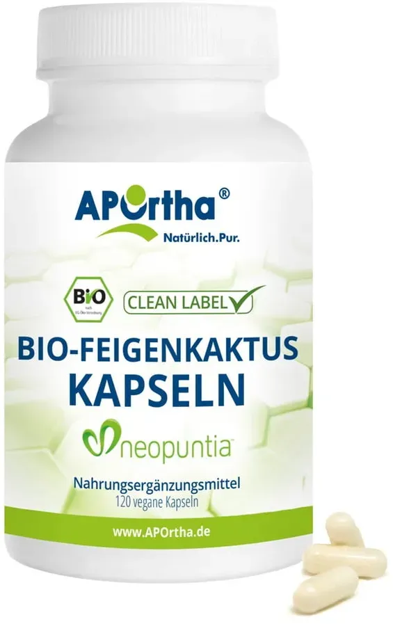 APOrtha® NeopuntiaTM Bio-Feigenkaktus - vegane Kapseln 120 St