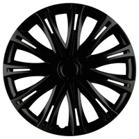 HP Autozubehör Radkappen R15 Schwarz 4 St.