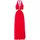 lscn by lascana Neckholderkleid Maxikleid Rot 46