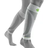 Bauerfeind Sports Compression Sleeves Lower Leg - lang weiß