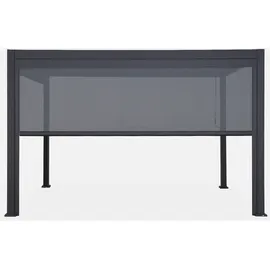 sweeek Bioklimatische Pergola Triomphe 3 x 4 m Grau