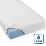 Traumschlaf Molton Inkontinenzauflage 120 x 200 cm weiß