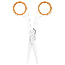 Slice 10544 Universalschere Linkshänder, Rechtshänder 141mm Weiß, Orange