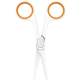 Slice 10544 Universalschere Linkshänder, Rechtshänder 141mm Weiß, Orange