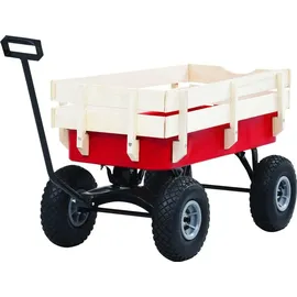 vidaXL Handwagen 150 kg rot
