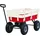 vidaXL Handwagen 150 kg rot