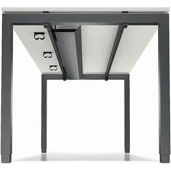 Bisley Kabelkanal für Schreibtisch Cito 1800mm Farbe anthrazitgrau