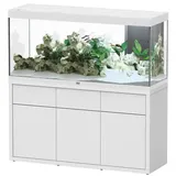 aquatlantis Aquarium Kombination Sublime Ultra 150x50, 501 l, ca. B148,6/H152,2/T48,8 cm, Weiß