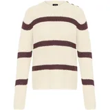 Oxmo Strickpullover Braun XS