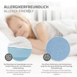 ML-Design Hausbett 90 x 200 cm Kiefer massiv weiß