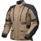 Modeka Lucano Textiljacke wasserdicht - Hellbraun/Schwarz - M