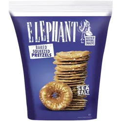 Elephant Baked Squeezed Pretzels Meersalz 80G