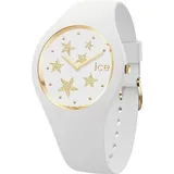 ICE-Watch Quarzuhr Ice-Watch glam rock White stars - Weiße Damenuhr mit Silikonarmband - 019856 Small