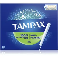 Tampax Non-Plastic Super 18 St.