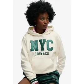 Superdry Country Club Varsity Sweatshirt Beige XL