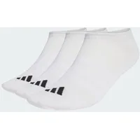 adidas Thin&Light Sportswear No-Show Socken 3er Pack Weiß 46-48