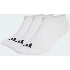 adidas Thin&Light Sportswear No-Show Socken 3er Pack Weiß 46-48