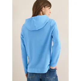 Cecil Hoodie mit Schmucksteinen Fountain Blue XL