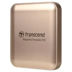 Transcend ESD420G Portable SSD, externe SSD Festplatte, MagSafe, gold 1TB