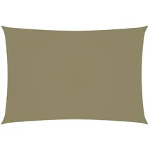 vidaXL Sonnensegel Oxford-Gewebe Rechteckig 2,5x4,5 m Beige